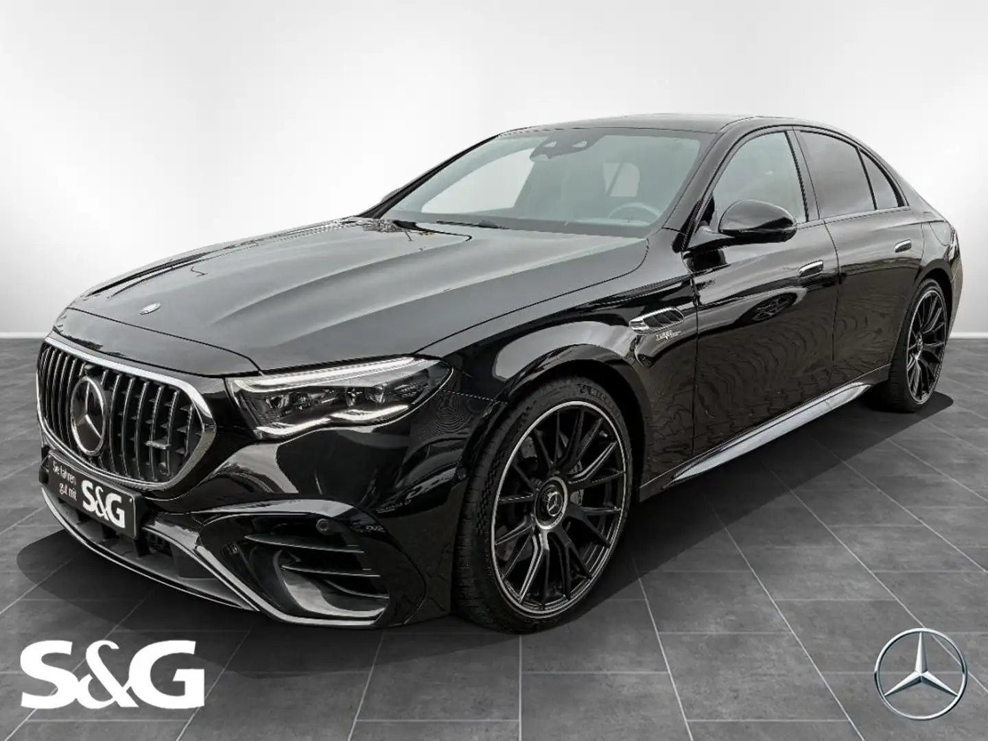Mercedes-Benz E 53 AMG E 53 Hybrid 4M+ Limousine 360°+Pano+HUD Schwarz - 1