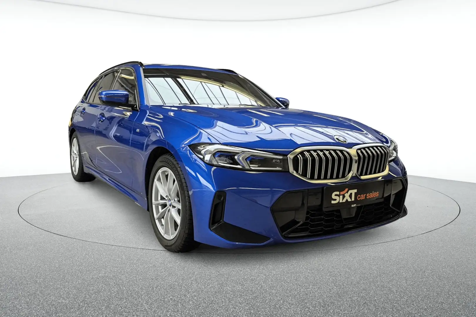 BMW 320 d Touring M-Sport|xDrive|LED|AHK|TopView|HUP Blau - 1