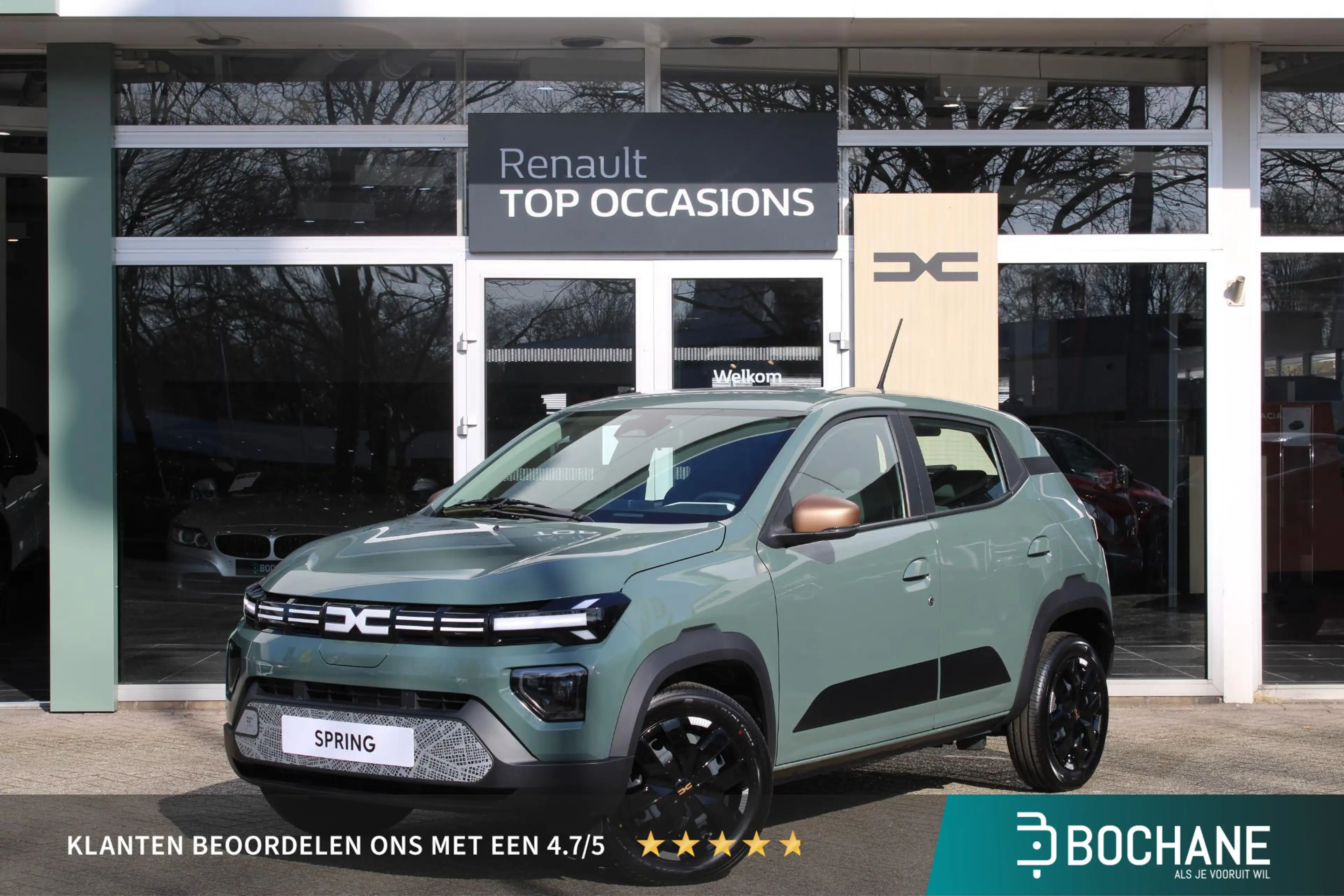 Dacia Spring Extreme 65 26.8 kWh Lichen Kaki