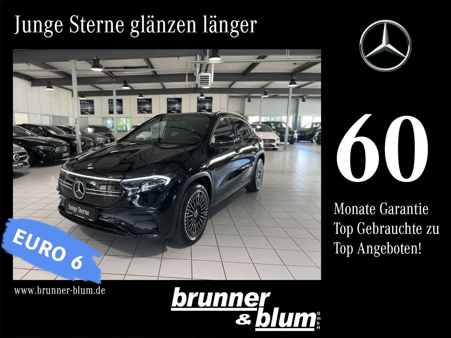 Mercedes-Benz EQA 350 EQA 350 4M AMG,Burmester,Ambient,Distronic,Night Negro - 1