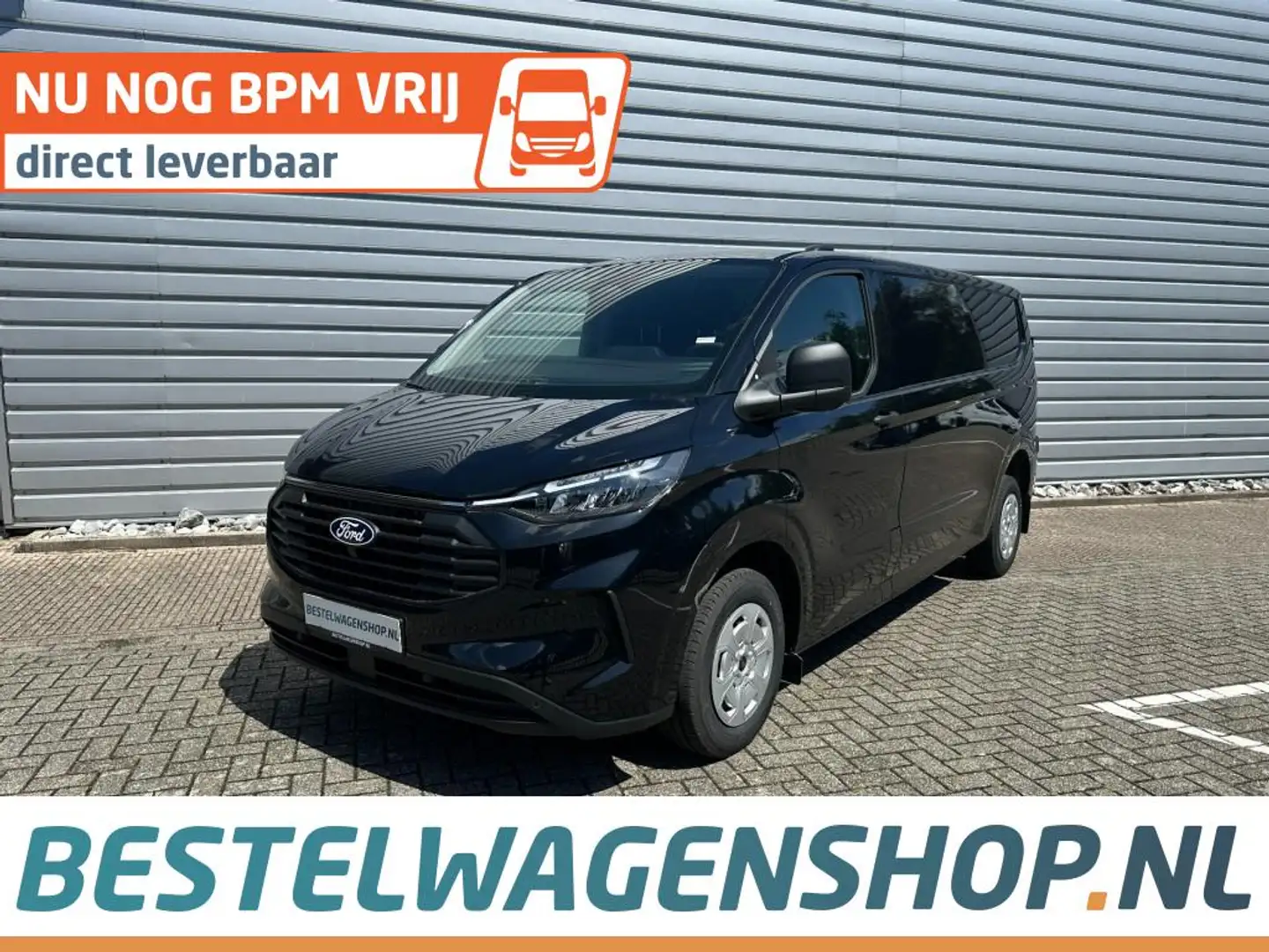 Ford Transit Custom Trend L2H1 300 136pk 6MT Zwart - 1