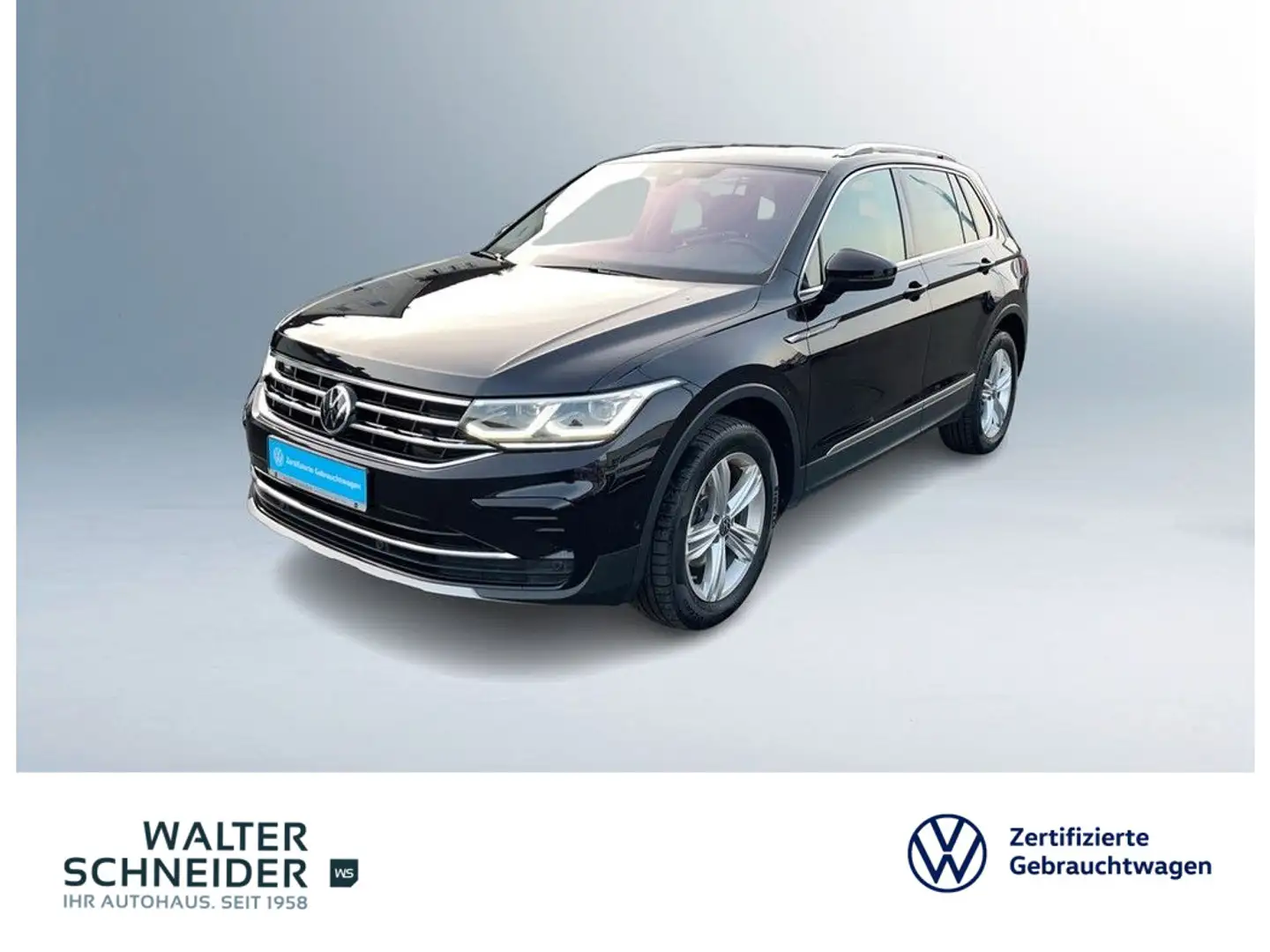 Volkswagen Tiguan 2.0 TDI DSG 4Motion Elegance Schwarz - 1