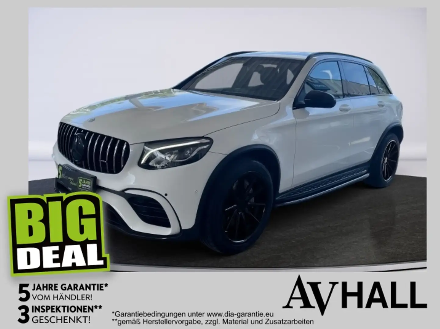 Mercedes-Benz GLC 250 d 4MATIC Klimaautomatik,Navigationssystem Weiß - 1