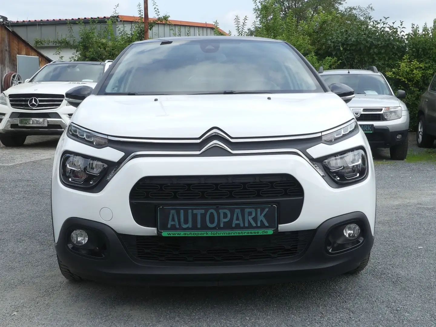 Citroen C3 Shine Pack*1.Hand*SH-gepfl.*MwSt*Nr.35 Weiß - 2