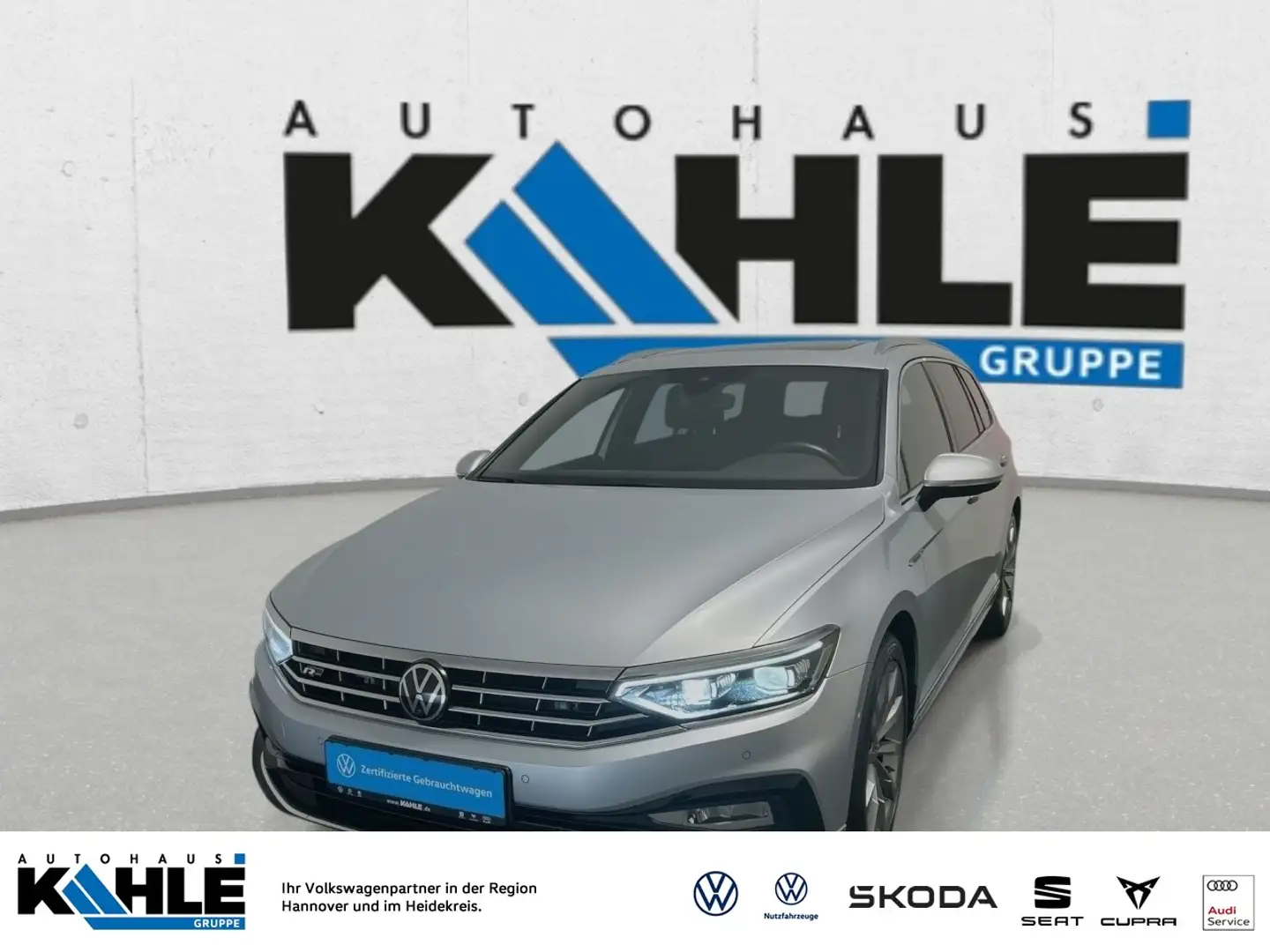 Volkswagen Passat Variant 2.0 TDI DSG Elegance Klima Navi Leder Argento - 1