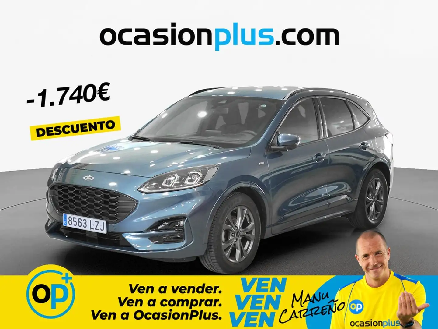 Ford Kuga 1.5 EcoBlue ST-Line FWD 120 Azul - 1