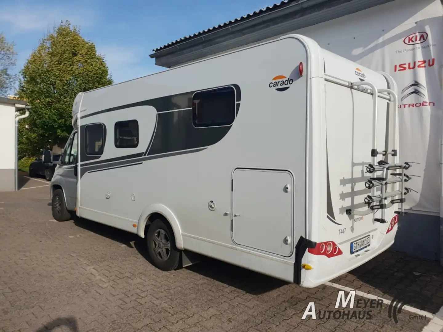 Carado T447 Edition15 Automatik+SAT+Navi+Markise+Fahrradt Silber - 2