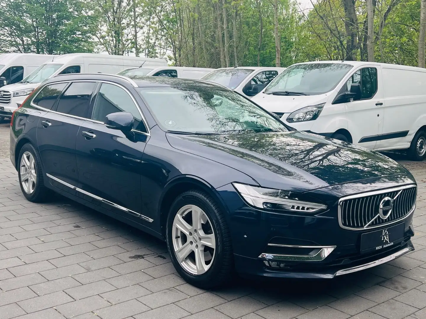 Volvo V90 Kombi Inscription|AHK|NAVI|R-CAM|SHZ|VIRTUEL Azul - 1