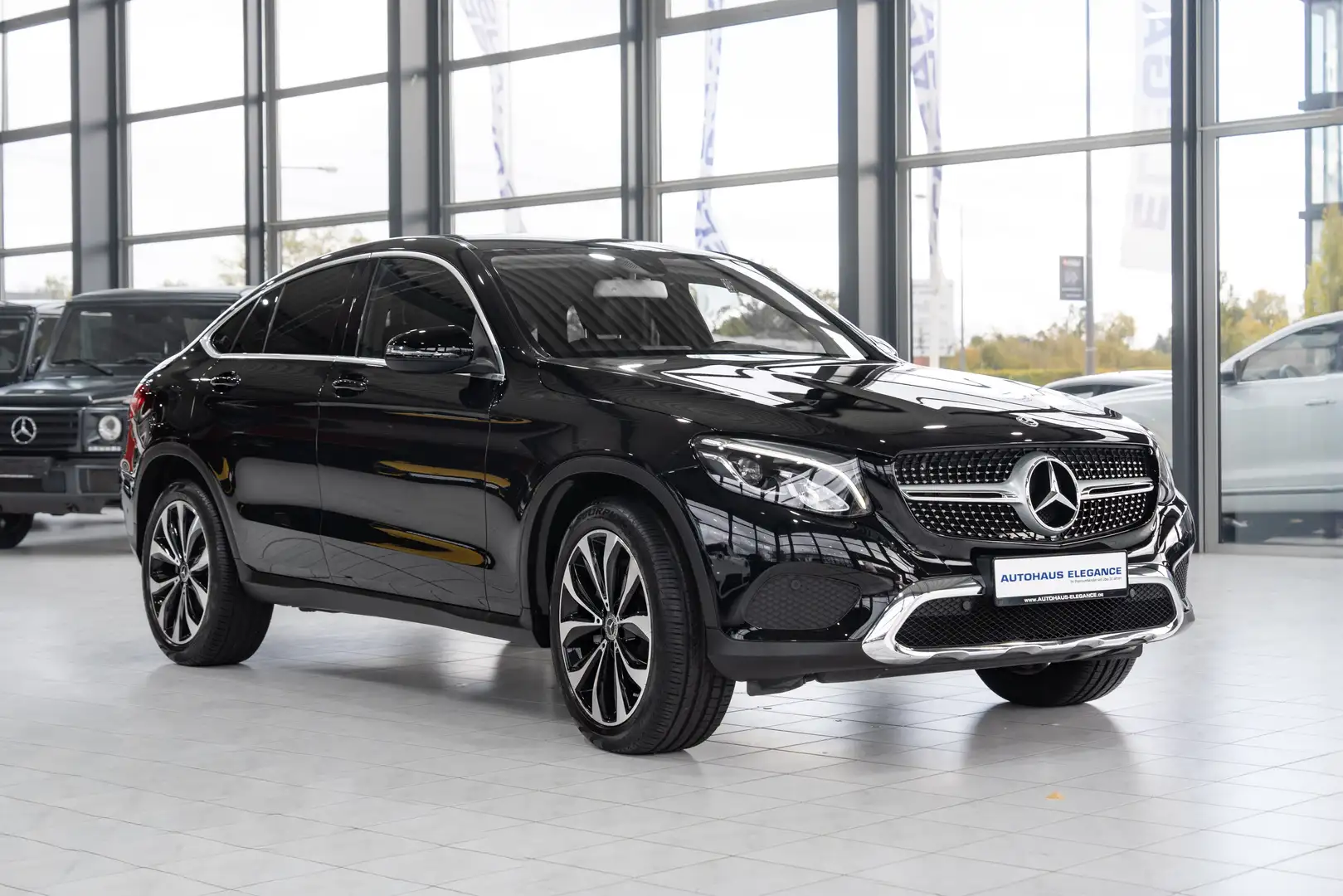 Mercedes-Benz GLC 250 Coupe 4Matic*SPORT-FAHRWERK*1.HAND*NAVI* Noir - 2