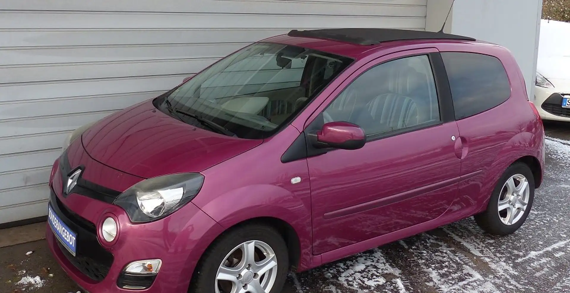 Renault Twingo Liberty Faltdach und Klima Sehr gepflegt Violett - 2