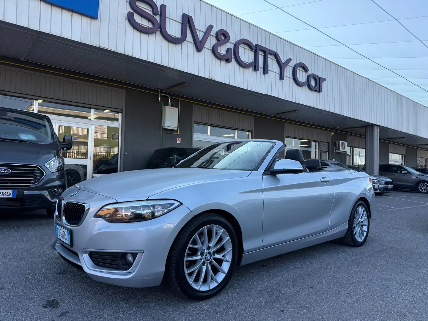 BMW 218 Serie 2 F23 Cabrio 218d Cabrio auto Gris - 1