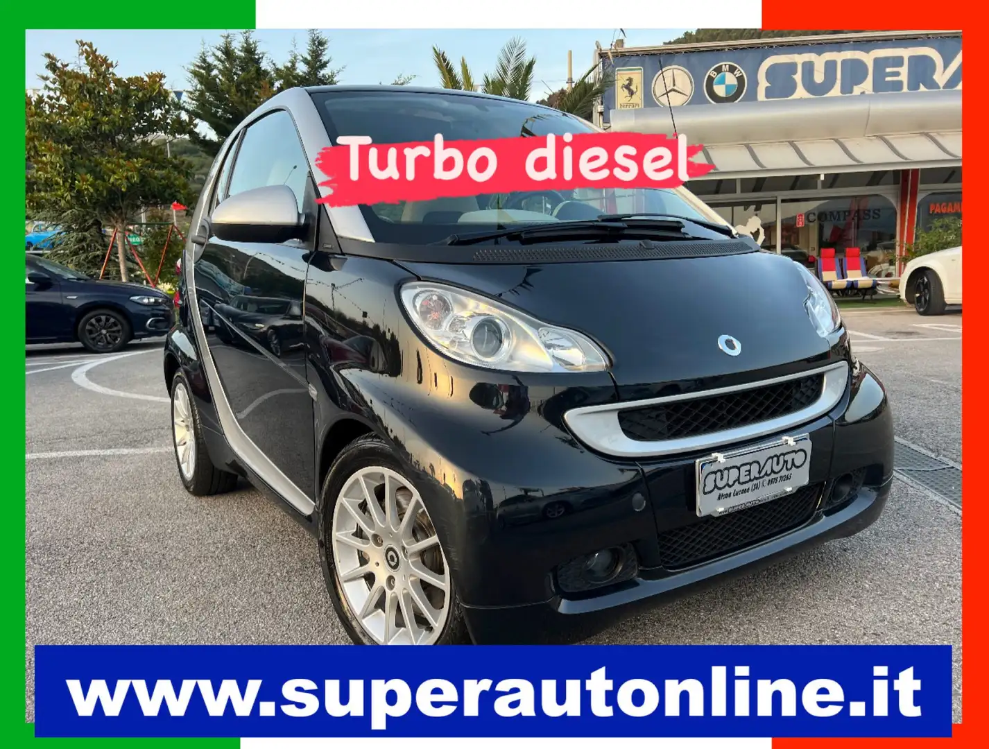 smart forTwo 0.8 CDI Passion 54 CV EURO5 Nero - 1