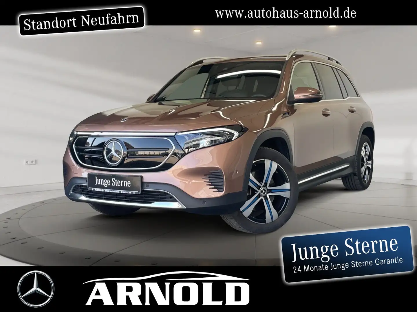 Mercedes-Benz EQB 300 EQB 300 4M Advanced-P. 7-Sitze Navi LED PTS DAB Gold - 1