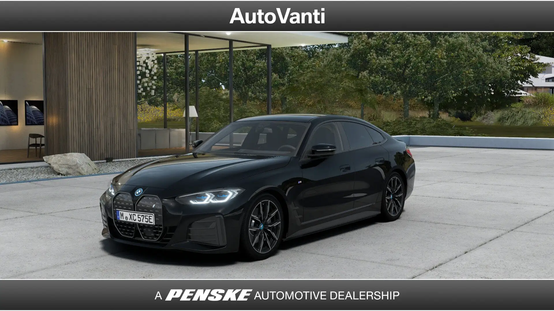 BMW i4 eDrive 40 MSport Czarny - 1