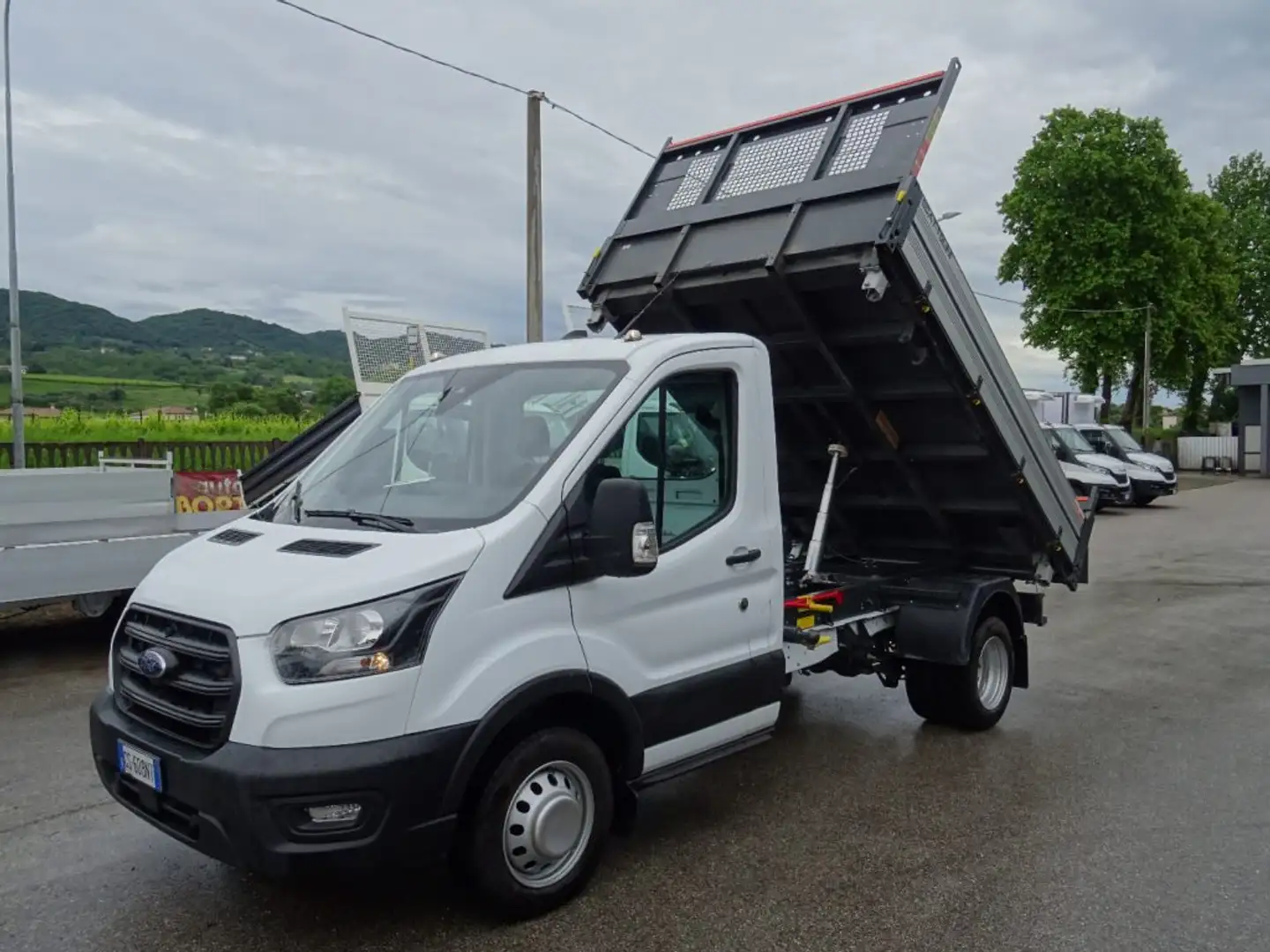 Ford Transit T350 2.0 EcoB.130CV RWD PMedio RIBALTABILE Blanc - 1