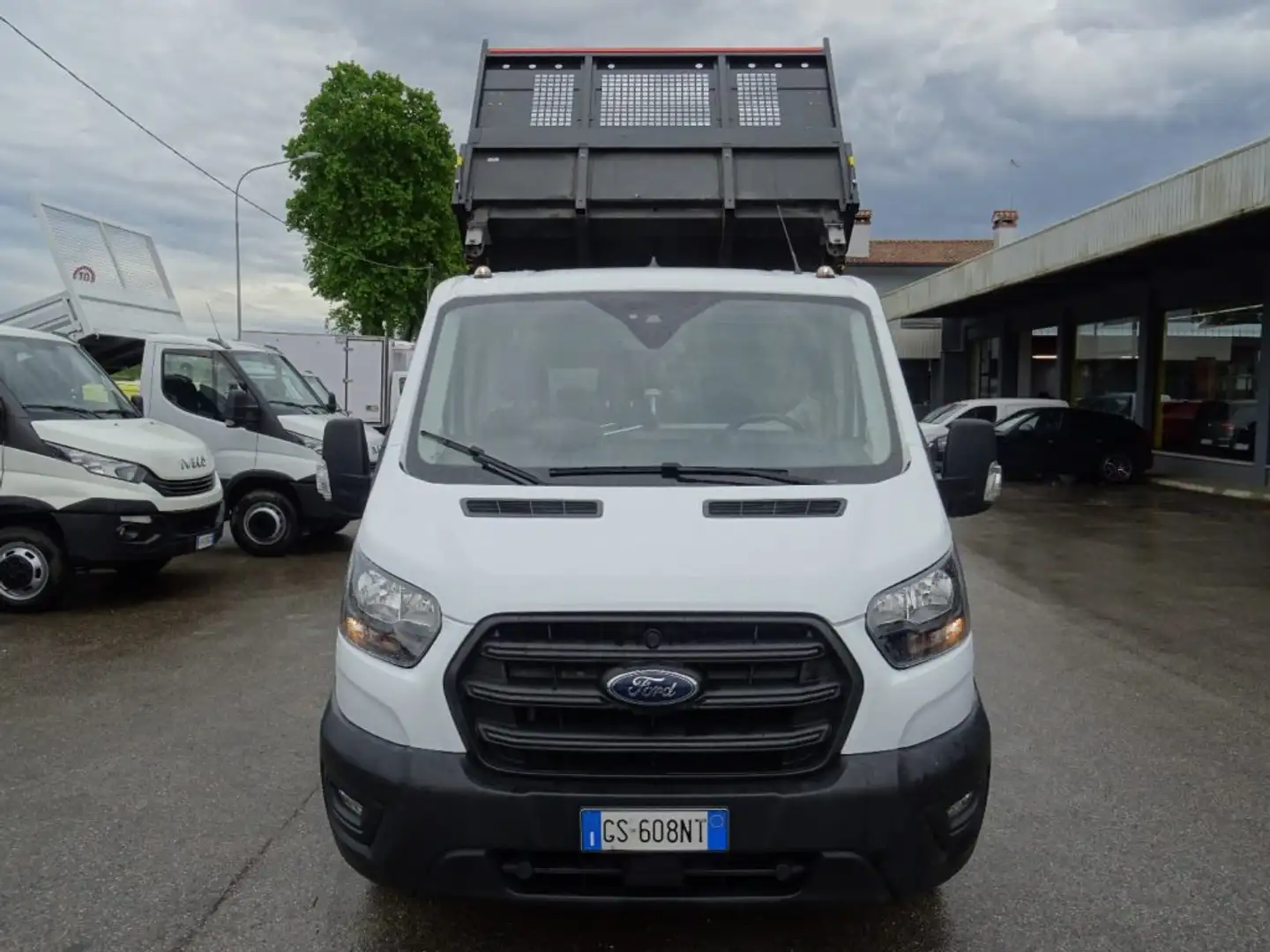 Ford Transit T350 2.0 EcoB.130CV RWD PMedio RIBALTABILE Blanc - 2