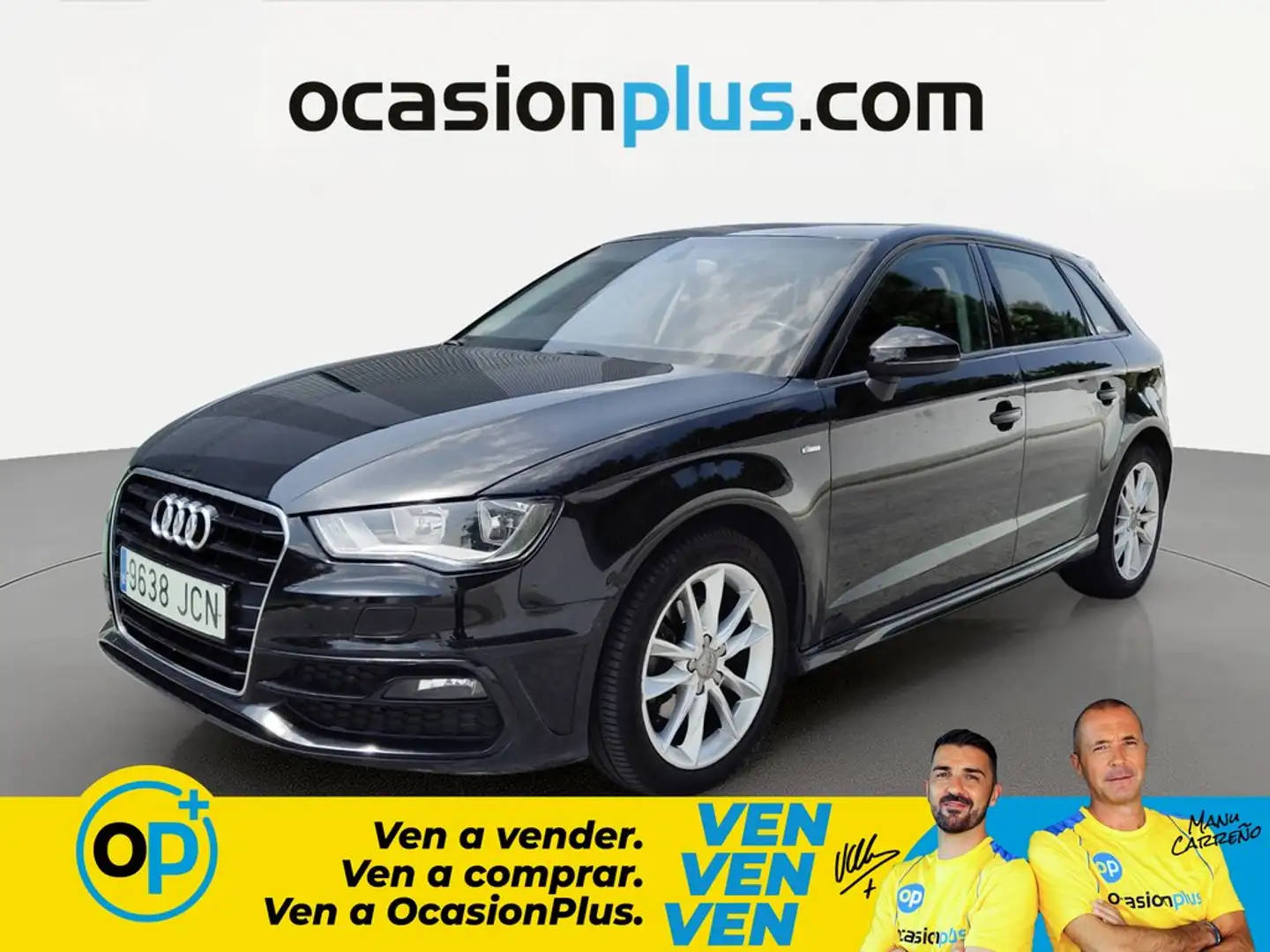 Audi A3 Sportback 1.6TDI CD Adrenalin Negro - 1