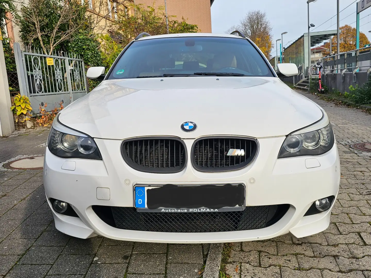 BMW 525 5er Touring 525d Autmatik M-Paket Panorama Dach Blanc - 2