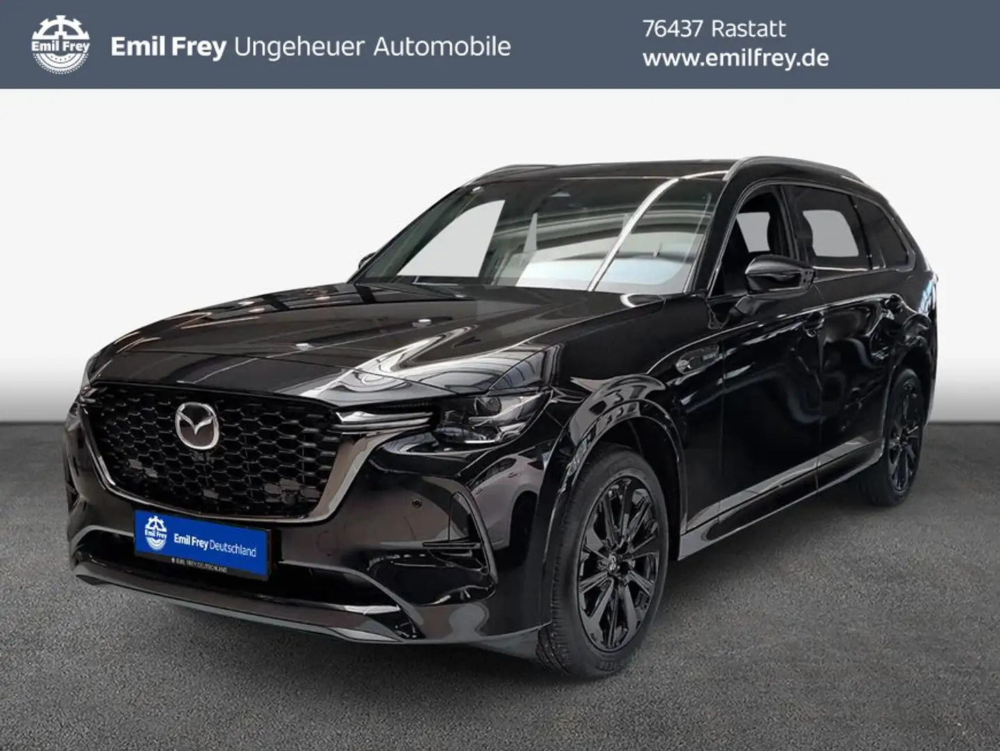 Mazda CX-80 e-SKYACTIV-D 254 M HYBRID AWD HOMURA 187 kW, Schwarz - 1