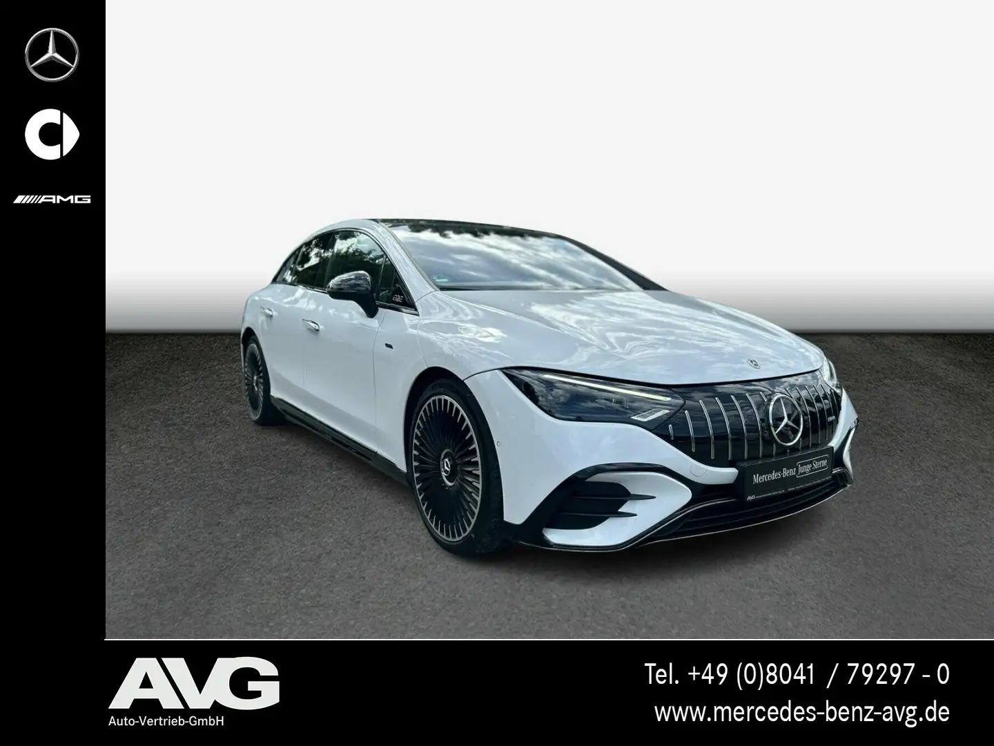 Mercedes-Benz EQE 43 Mercedes-AMG EQE 43 4MATIC NIGHT/BUR/FAHRAS PLUS Blanco - 2
