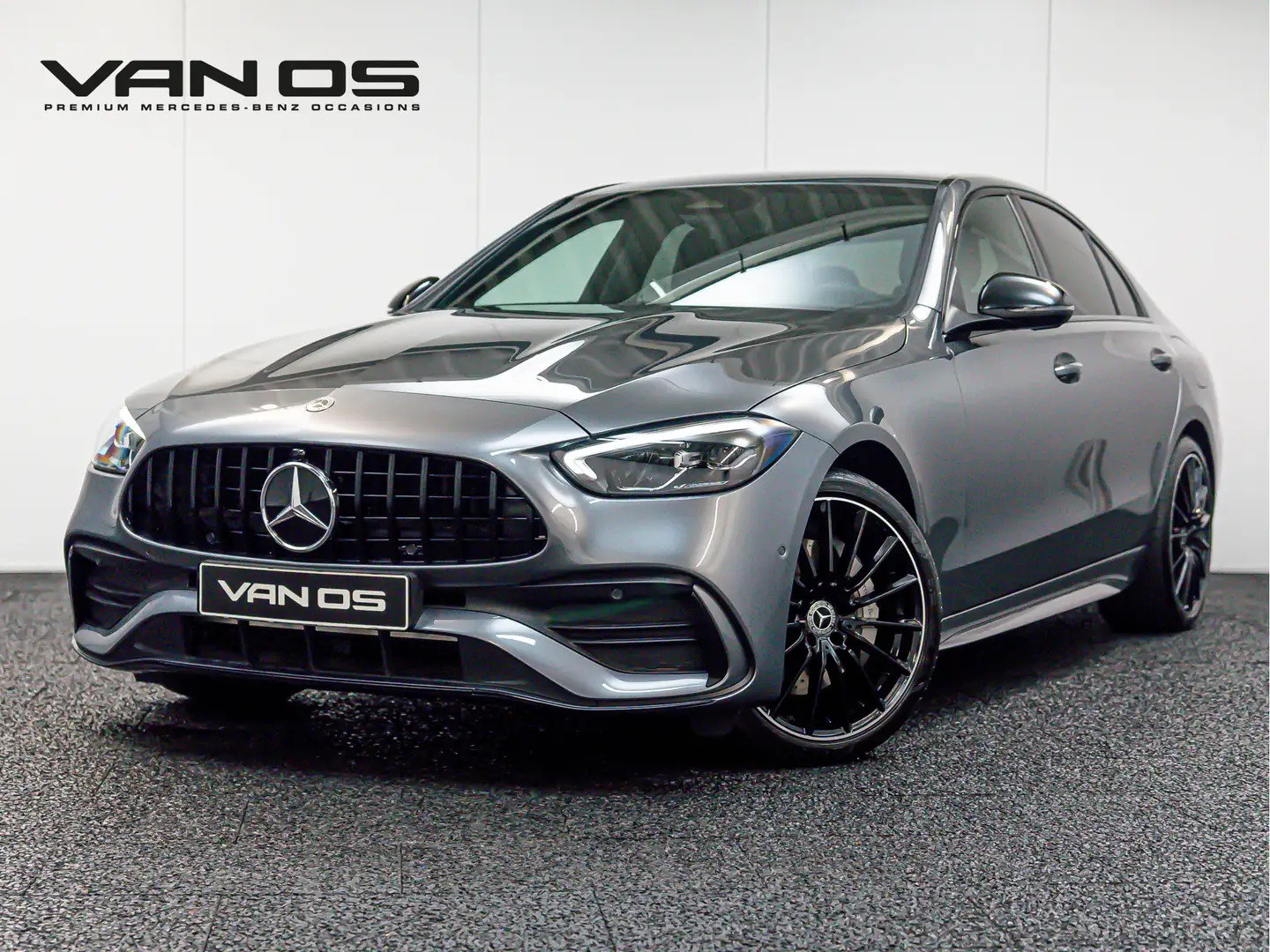 Mercedes-Benz C 300 C e AMG Line | NIGHT | DISTRONIC Grijs - 1