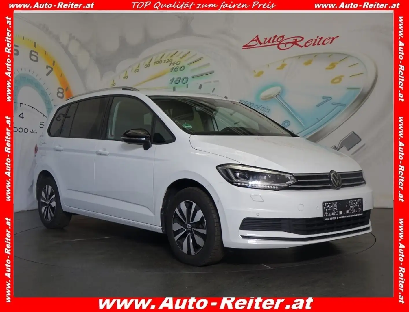 Volkswagen Touran Life 2,0 TDI DSG *ACC, LED, NAVI, RFK* Weiß - 1