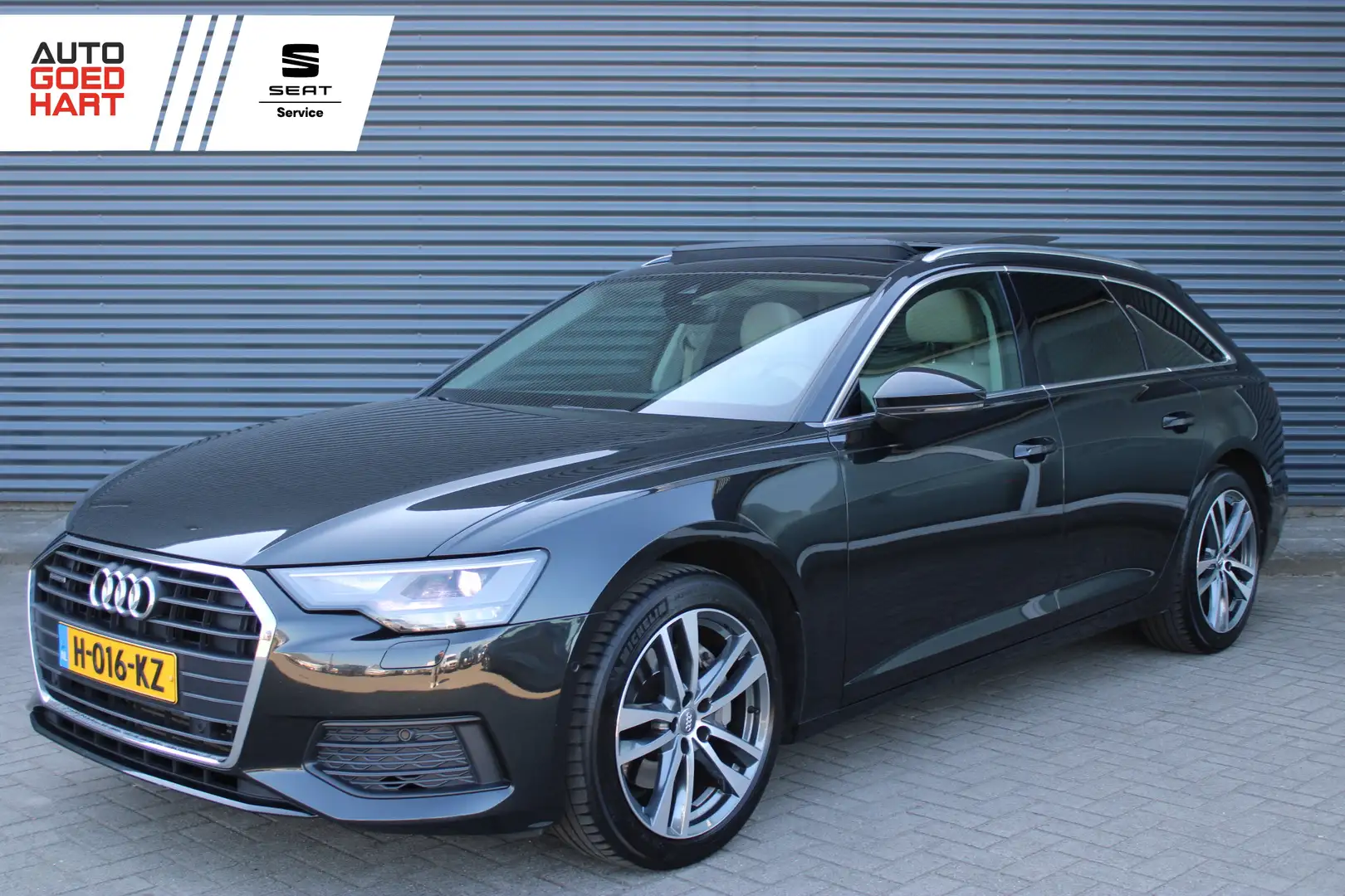 Audi A6 Avant 45 TFSI 245PK Quattro Panoramdak Leer Elekt. Grijs - 1