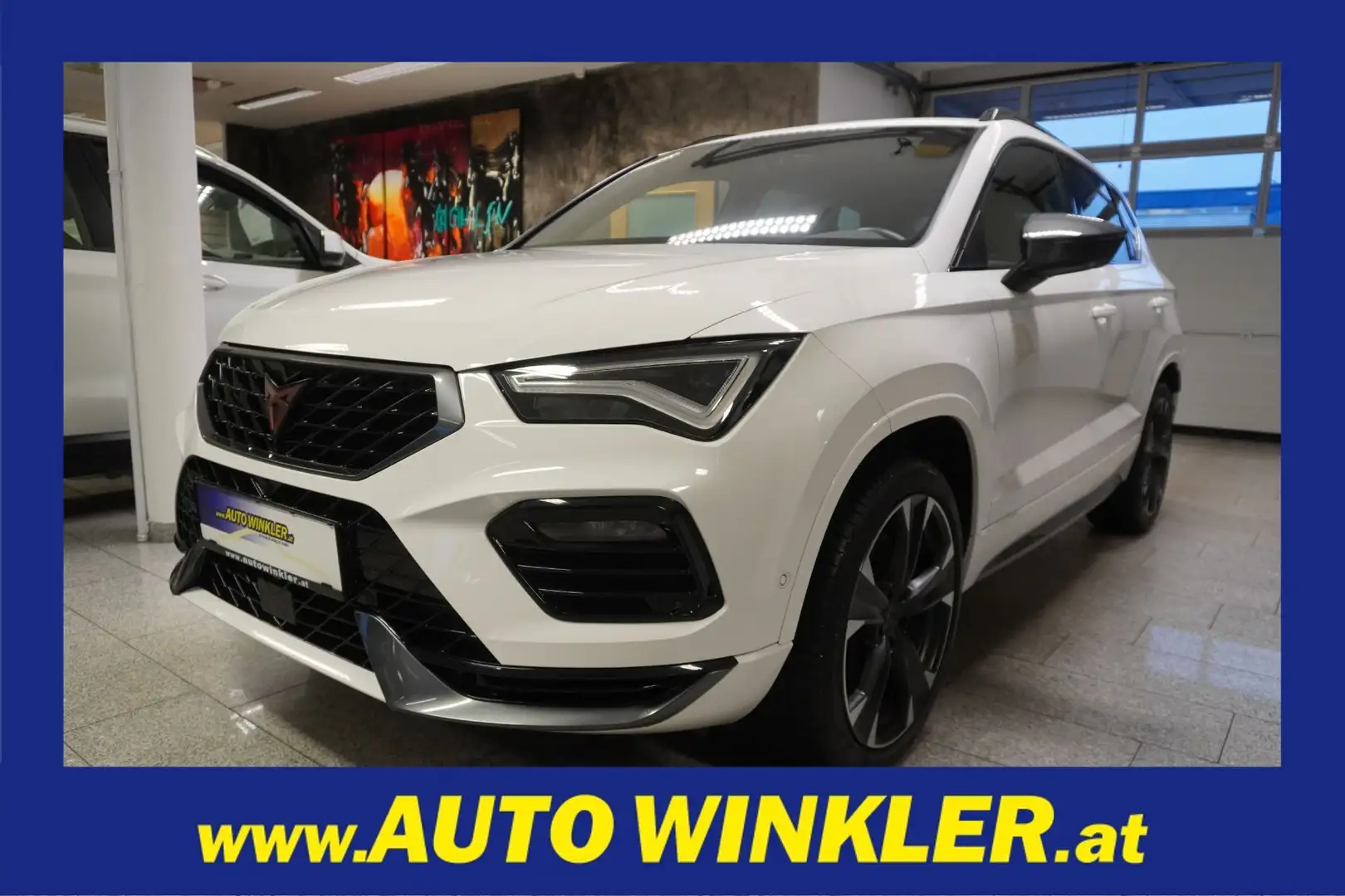 CUPRA Ateca 2.0 TSI VZ 4Drive Virtual/Sport/Navi/LED Weiß - 1