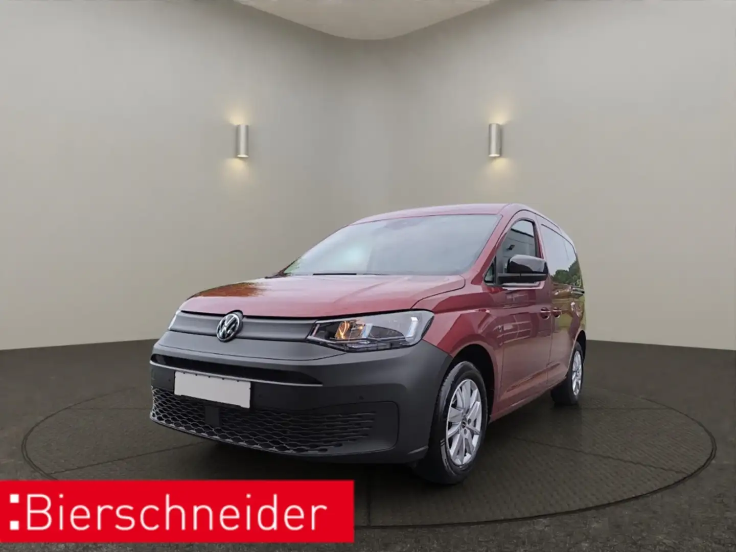 Volkswagen Caddy 2.0 TDI 5-J-GAR NAVI AHK TEMPOMAT Rot - 1