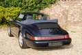 Porsche 964 Carrera 2 Cabriolet PRICE REDUCTION! "Manual g Blauw - thumbnail 18
