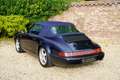 Porsche 964 Carrera 2 Cabriolet PRICE REDUCTION! "Manual g Синій - thumbnail 11