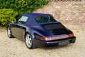 Porsche 964 Carrera 2 Cabriolet PRICE REDUCTION! "Manual g Синій - thumbnail 14