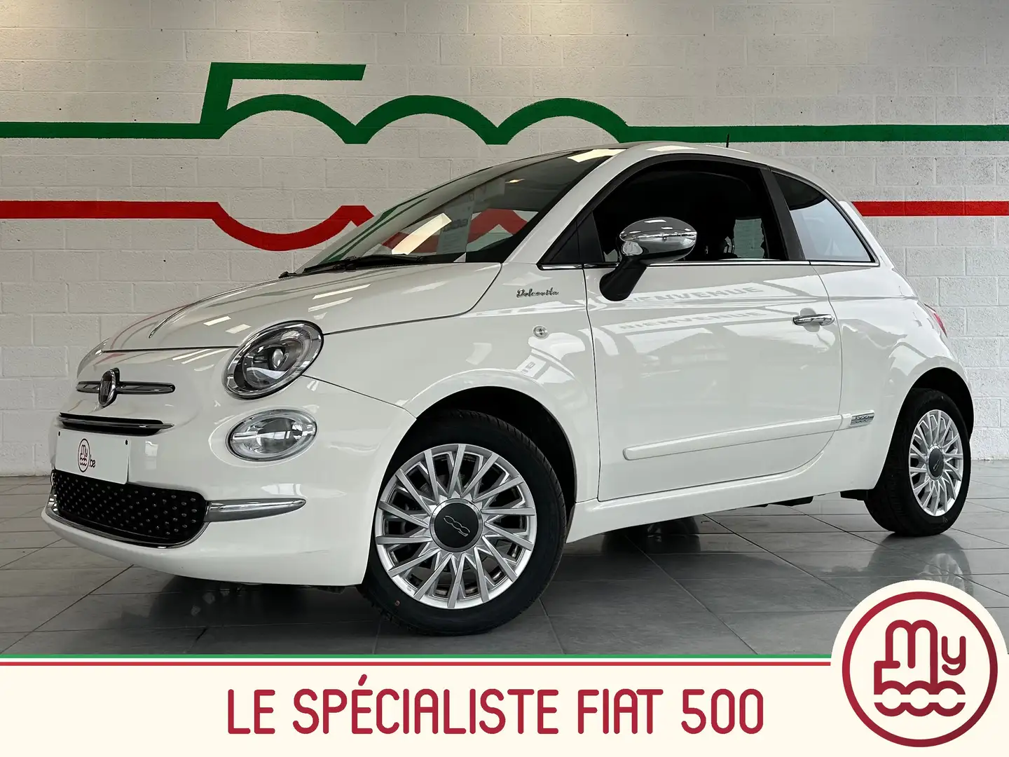 Fiat 500 1.0i MHEV Dolcevita * Carplay * Pano Blanc - 1