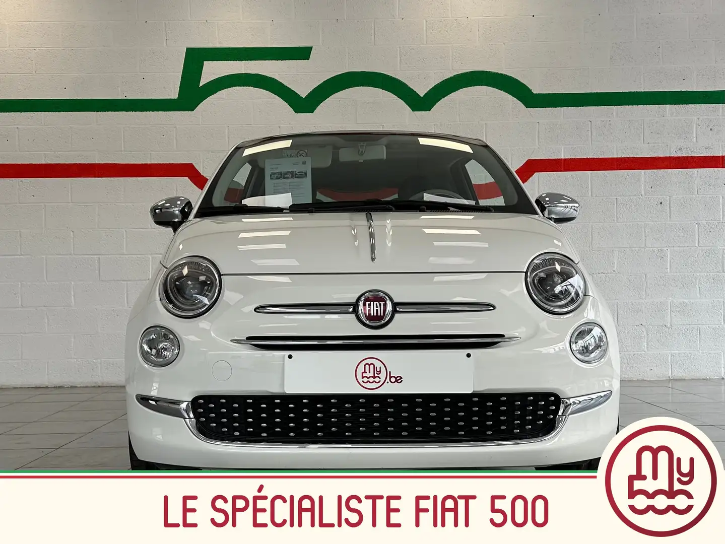 Fiat 500 1.0i MHEV Dolcevita * Carplay * Pano Blanc - 2