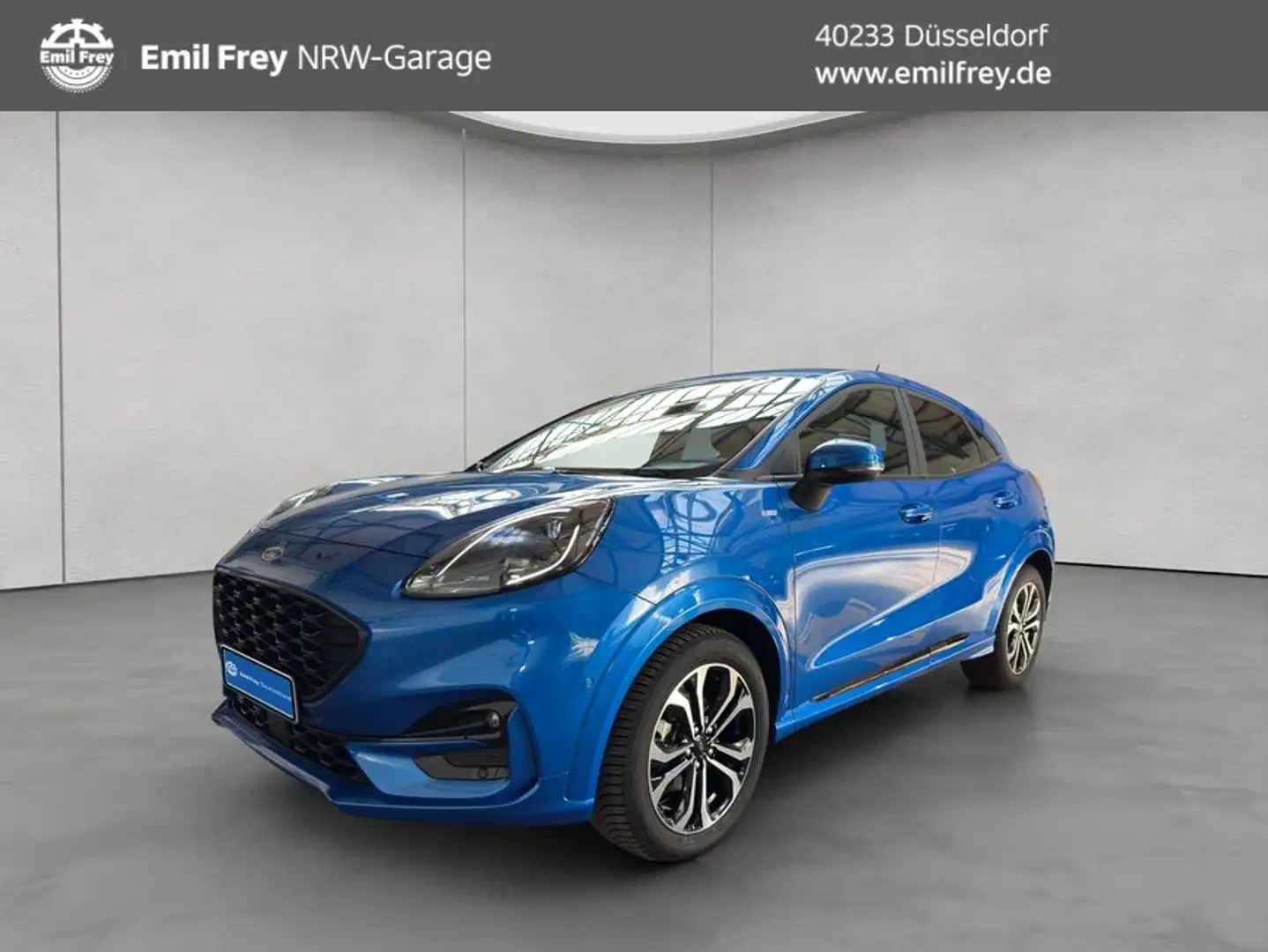 Ford Puma 1.0 EcoBoost Hybrid Aut. ST-LINE Bleu - 1