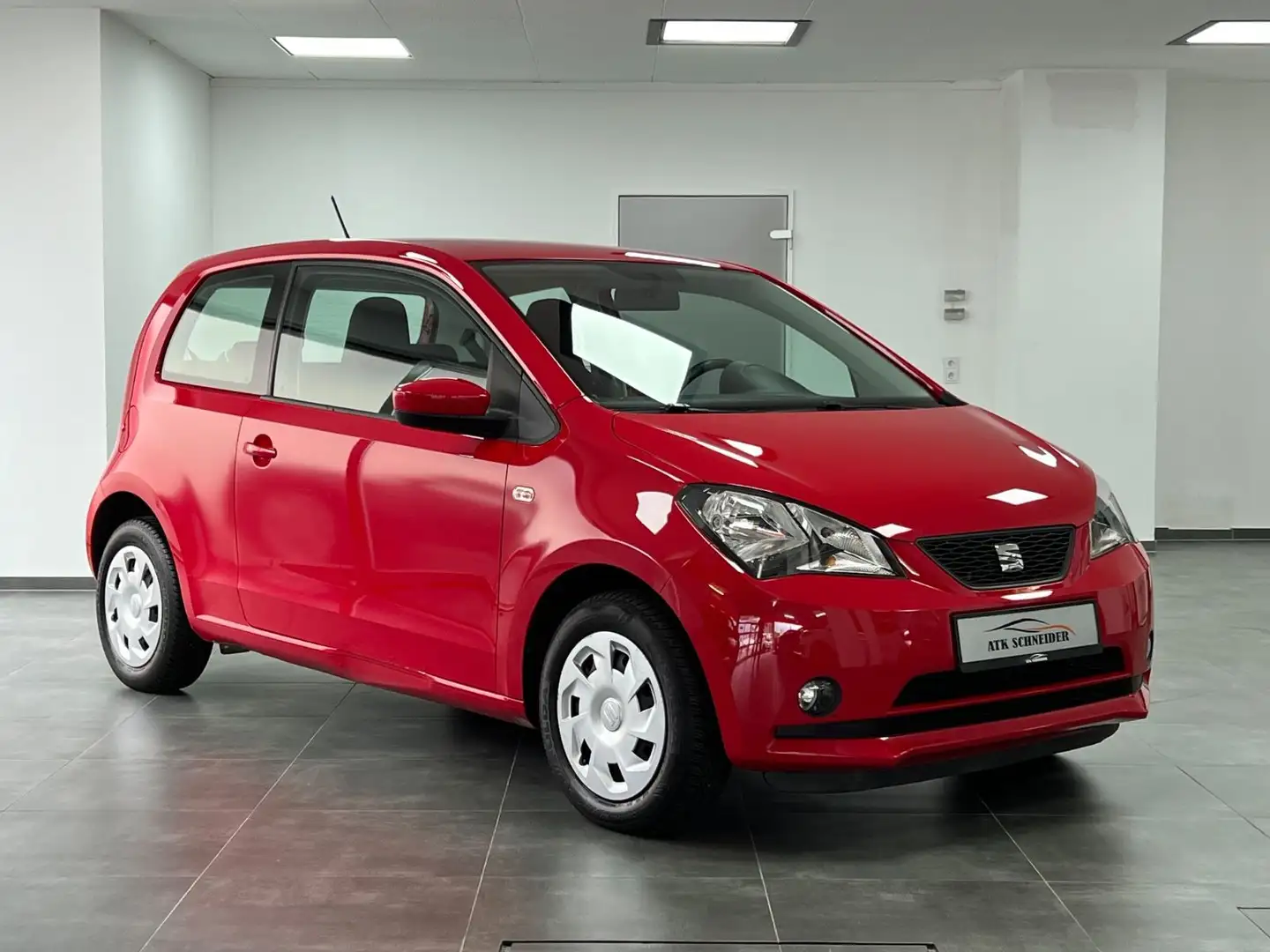 SEAT Mii Style/PDC/TEMP/KLIMA/ISOFIX/4SEASON/1.HAND Rot - 1