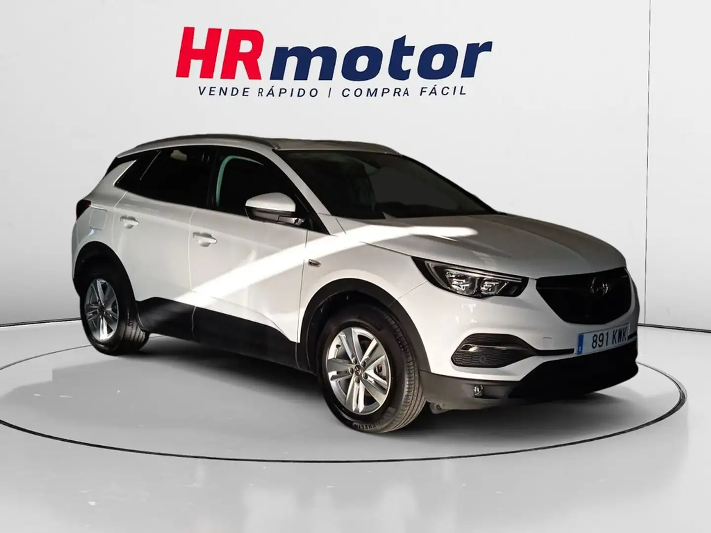 Opel Grandland X 1.2 Turbo Selective Wit - 1
