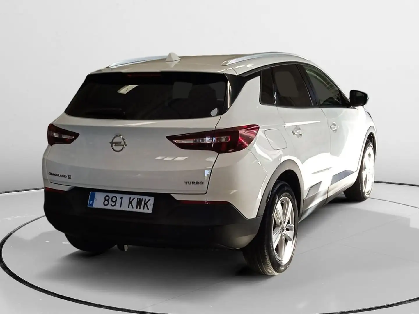 Opel Grandland X 1.2 Turbo Selective Blanc - 2