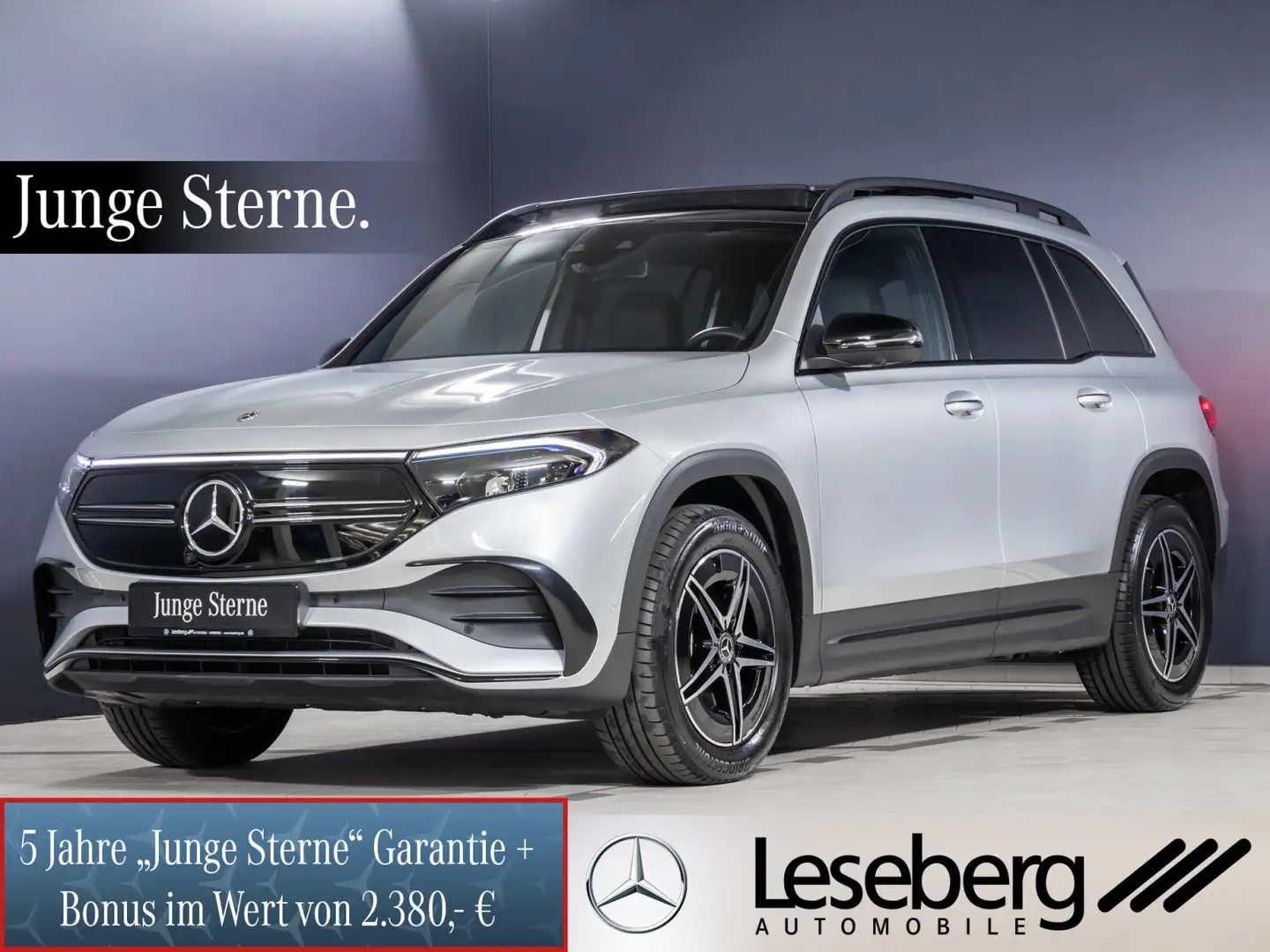 Mercedes-Benz EQB 250 EQB 250 AMG LED/Pano/Distro./ 360°/ Head-Up/ DAB Срібний - 1