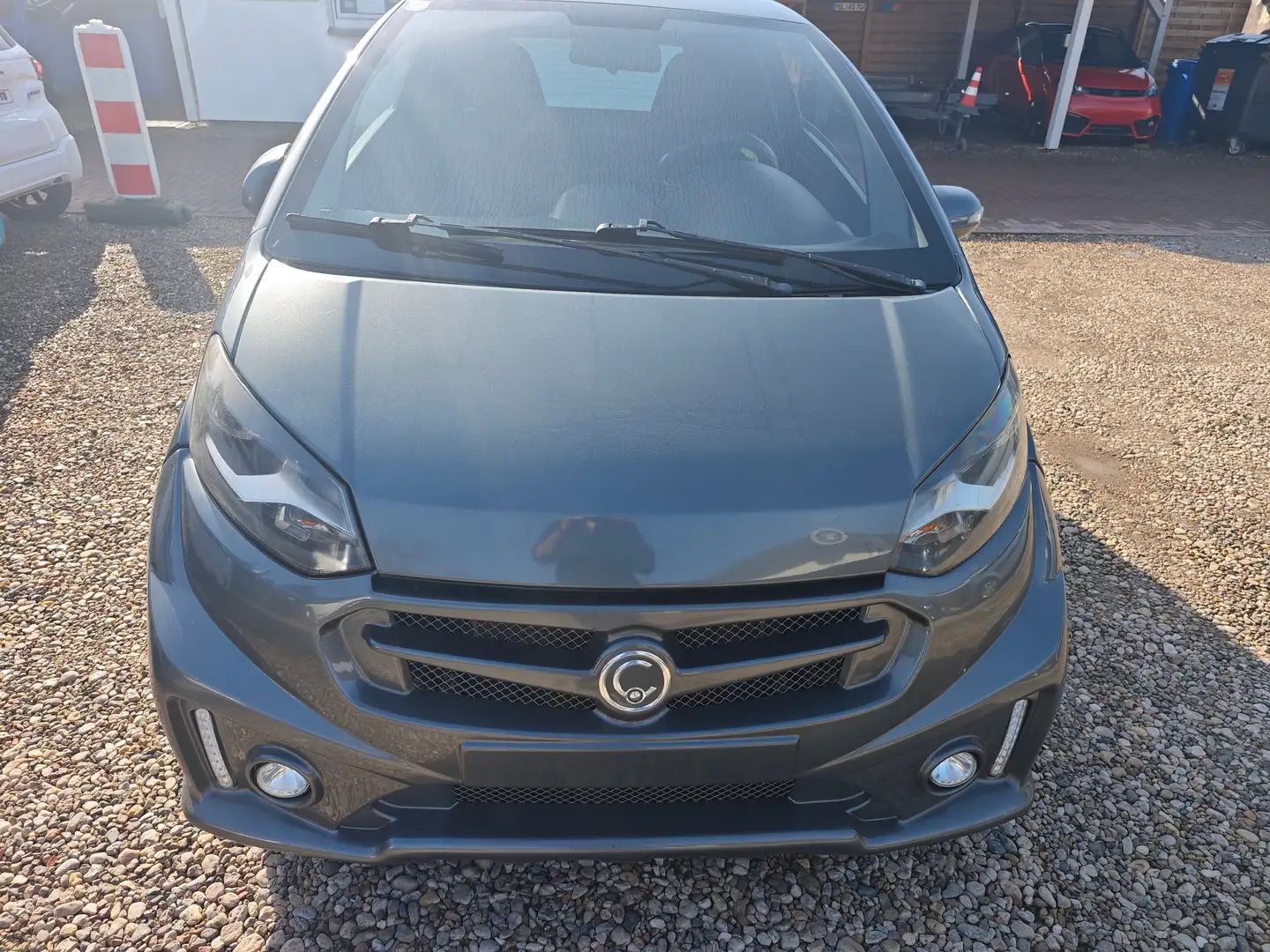 Casalini M14 Mopedauto gepflegt mit Austauschmotor 23T gelaufen Grau - 2