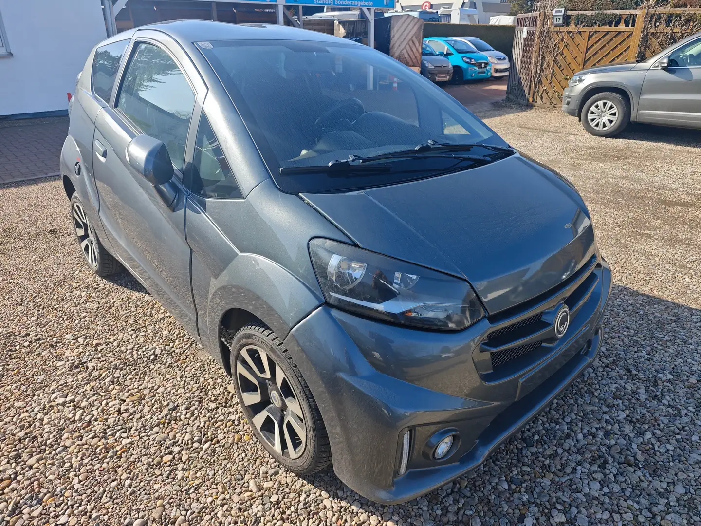 Casalini M14 Mopedauto gepflegt mit Austauschmotor 23T gelaufen Grau - 1