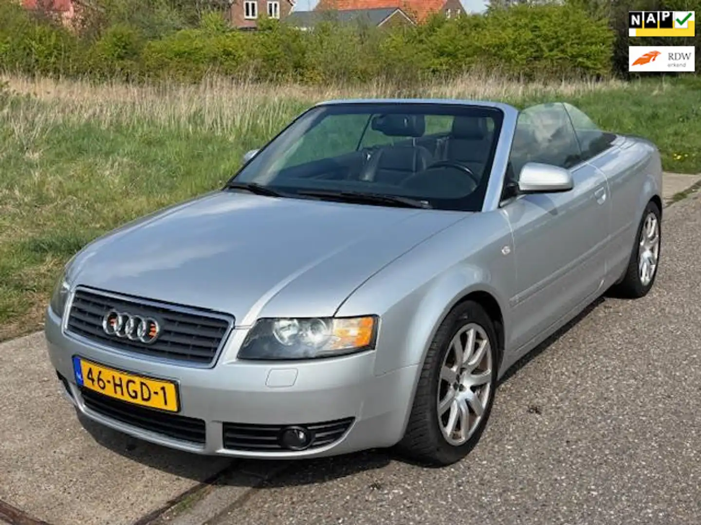 Audi A4 Cabriolet 1.8 Turbo Pro Line Automaat ECC Audio/CD Gris - 1