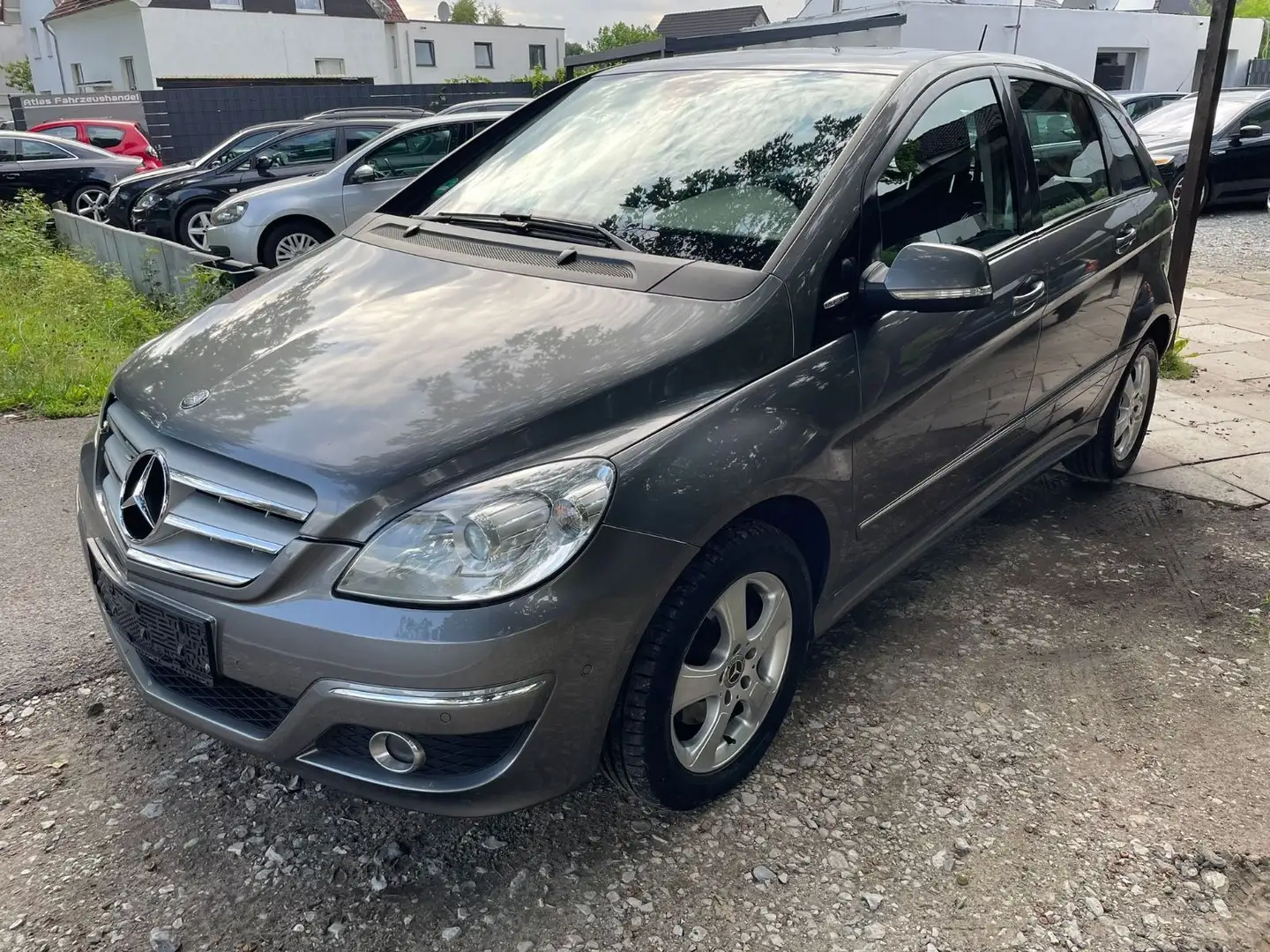 Mercedes-Benz B 170 B170 Erdgas, Automatik,Navi,SHZ,Klima,AHK,L-Dach Grau - 1