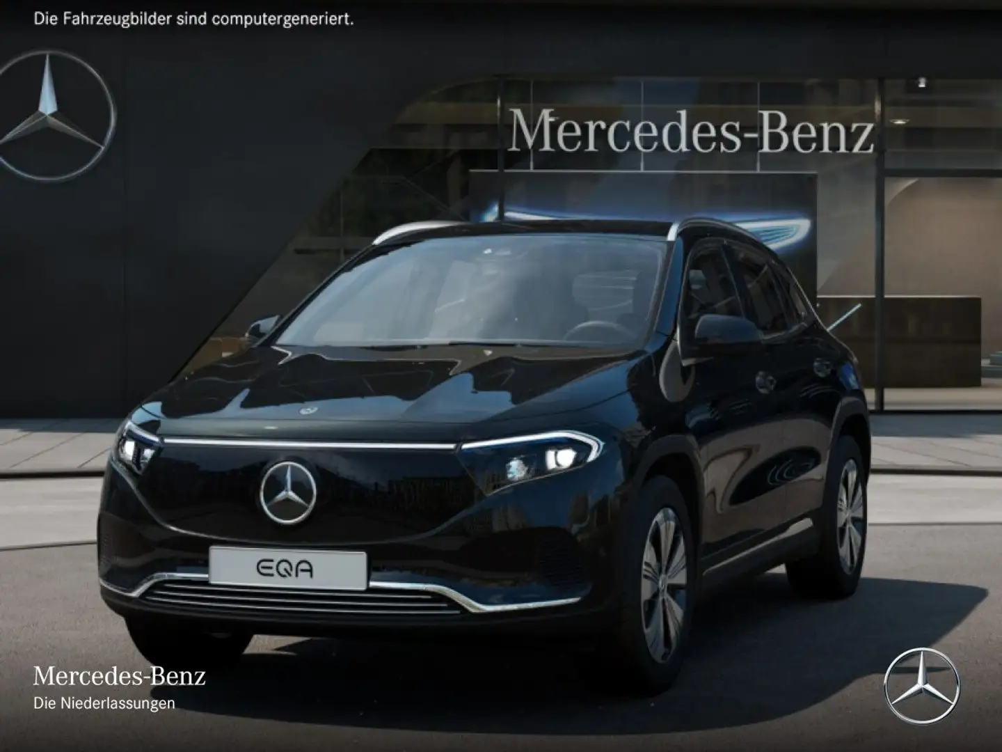 Mercedes-Benz EQA 250 PROG+ADVANCED+KAMERA+SPUR Schwarz - 2