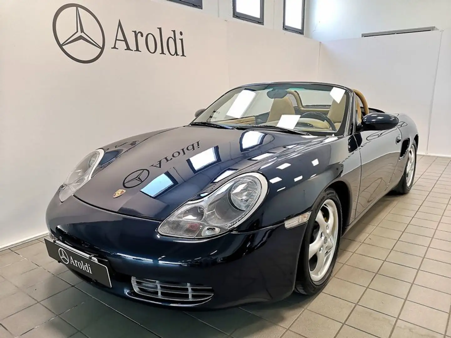 Porsche Boxster 2.5 TIPTRONIC PELLE BEIGE+ASI+CAMBIO REVISIONATO Bleu - 1