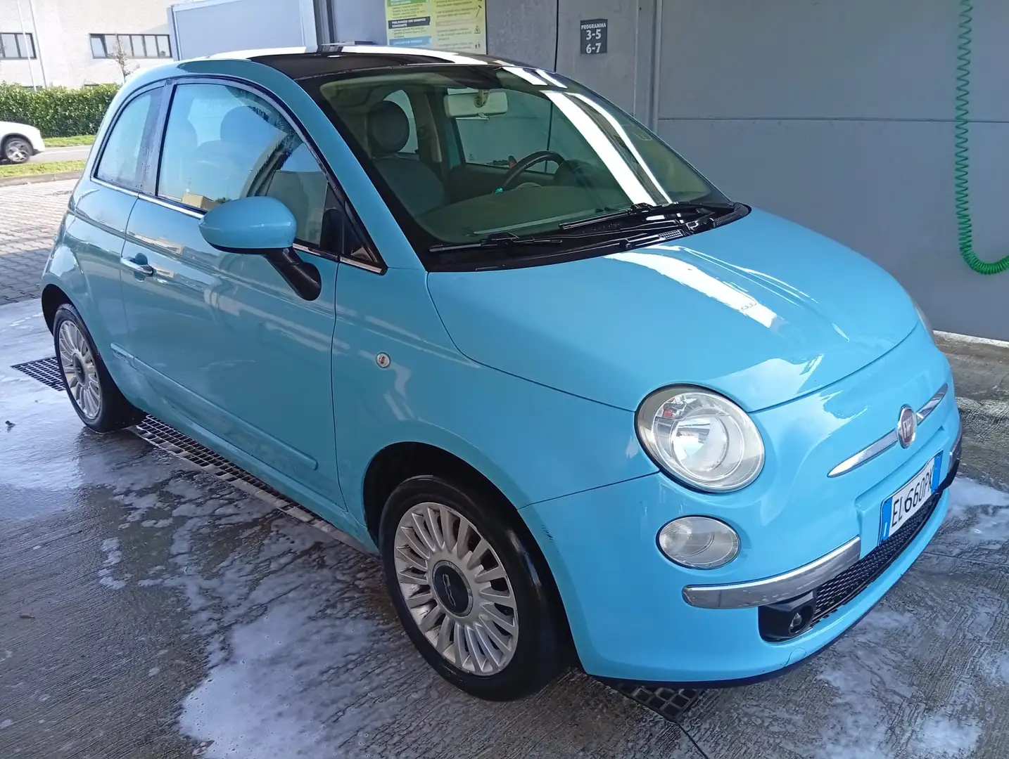 Fiat 500 500 III 1.2 easypower Lounge Gpl 69cv Bleu - 1