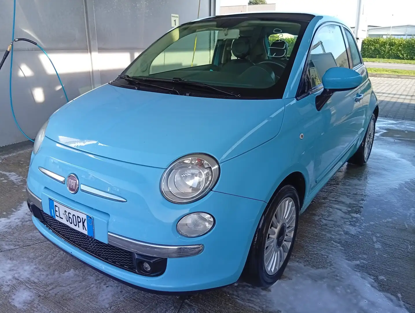 Fiat 500 500 III 1.2 easypower Lounge Gpl 69cv Bleu - 2