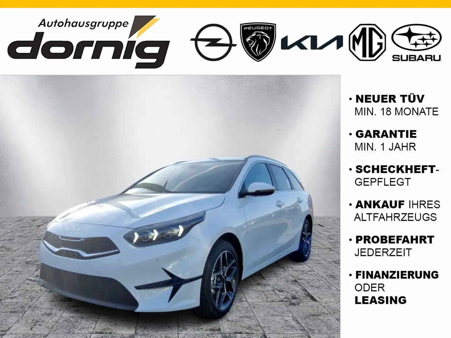 Kia Ceed SW / cee'd SW Ceed SW 1.5T-GDi 140 Platinum Weiß - 1