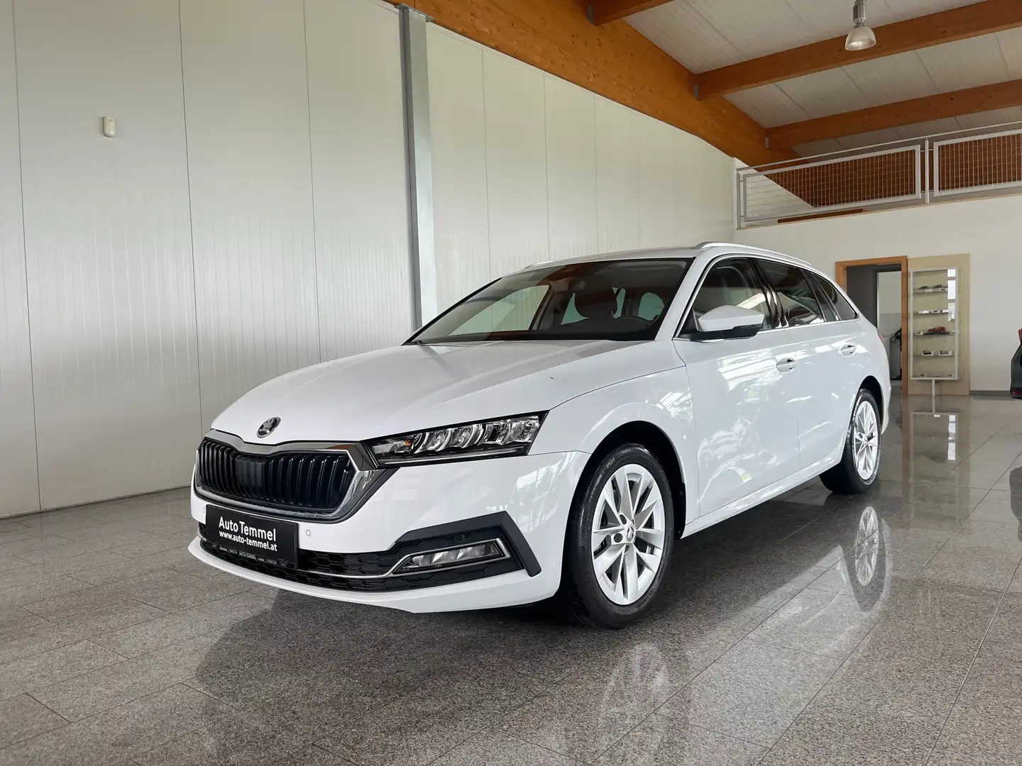 Skoda Octavia Combi Style TDI Weiß - 2