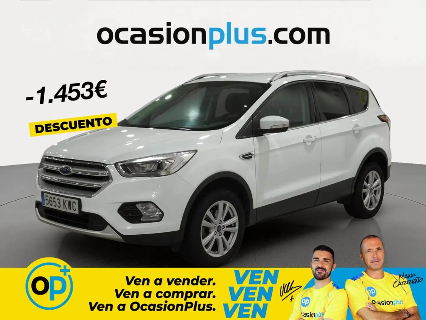 Ford Kuga 1.5 EcoB. Auto S&S Trend 4x2 120 Blanco - 1